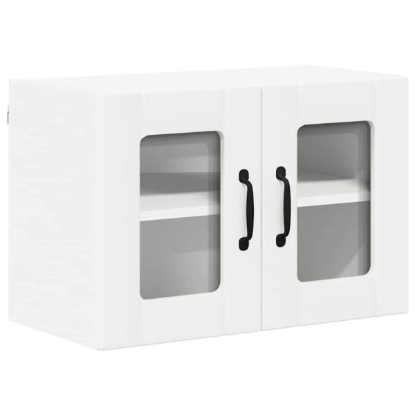 Küchenhängeschrank mit Regal Weiß 60 x 31 x 40 cm Holzwerkstoff