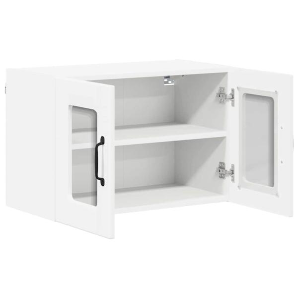 Küchenhängeschrank mit Regal Weiß 60 x 31 x 40 cm Holzwerkstoff