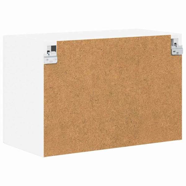 Küchenhängeschrank mit Regal Weiß 60 x 31 x 40 cm Holzwerkstoff