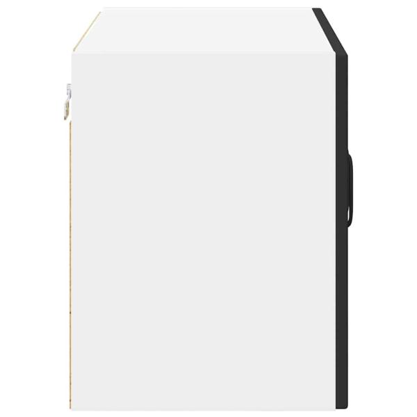 Küchenhängeschrank Schwarz 60 x 31 x 40 cm Holzwerkstoff