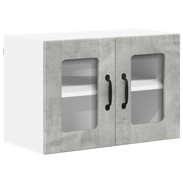 Küchenhängeschrank Beton Grau 60 x 31 x 40 cm Holzwerkstoff