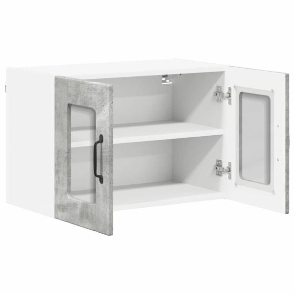 Küchenhängeschrank Beton Grau 60 x 31 x 40 cm Holzwerkstoff