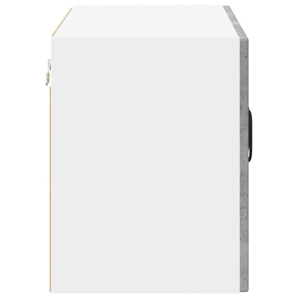 Küchenhängeschrank Beton Grau 60 x 31 x 40 cm Holzwerkstoff
