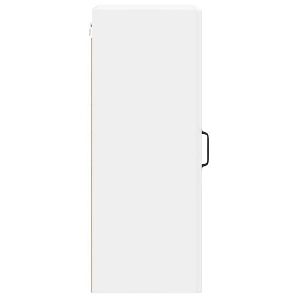 Küchenhängeschrank mit Regal Weiß 40 x 31 x 80 cm Holzwerkstoff