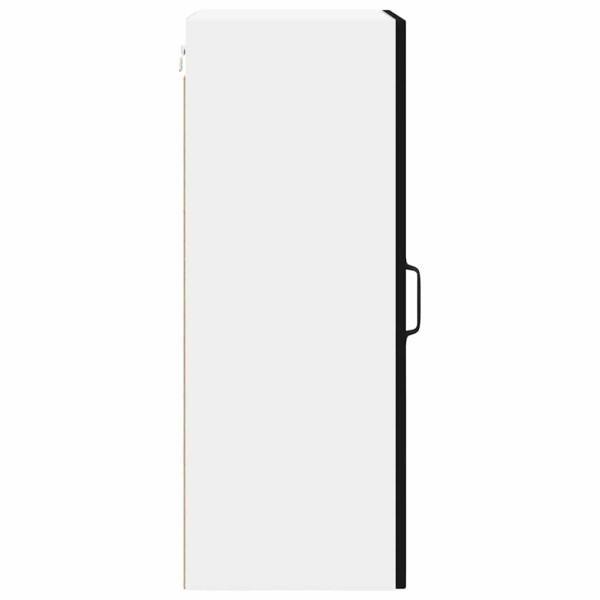 Küchenhängeschrank 2 pcs Schwarz 40 x 31 x 80 cm Holzwerkstoff