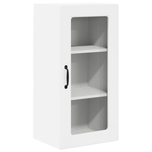 Küchenhängeschrank Hochglanz Weiß 40 x 31 x 80 cm Holzwerkstoff