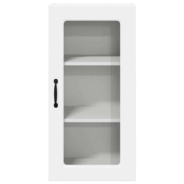 Küchenhängeschrank Hochglanz Weiß 40 x 31 x 80 cm Holzwerkstoff