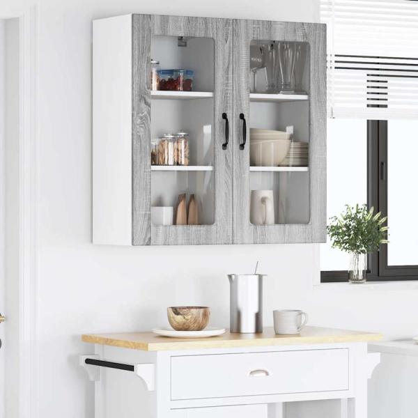 Küchenhängeschrank Graues Sonoma 40 x 31 x 80 cm Holzwerkstoff