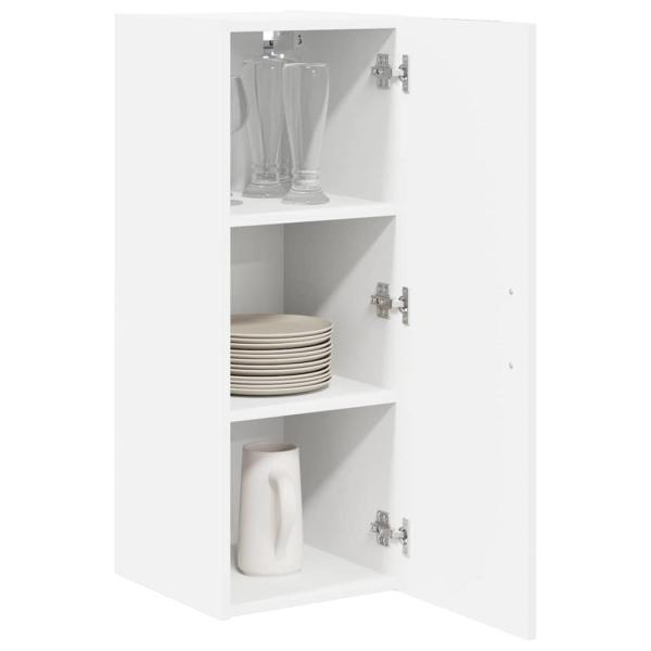 Küchenhängeschrank 2 pcs Weiß 30 x 31 x 80 cm Holzwerkstoff