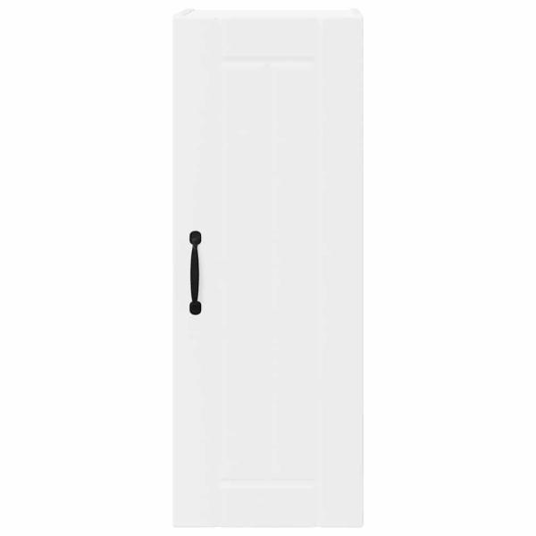 Küchenhängeschrank 2 pcs Weiß 30 x 31 x 80 cm Holzwerkstoff