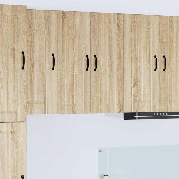 ARDEBO.de - Küchenhängeschrank Sonoma-Eiche 30 x 31 x 80 cm Holzwerkstoff