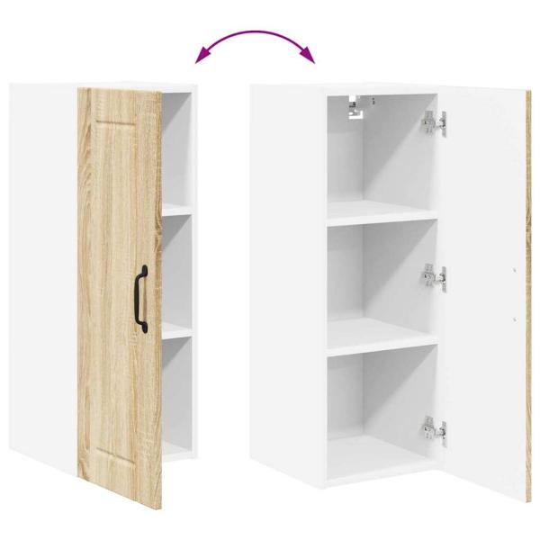 Küchenhängeschrank Sonoma-Eiche 30 x 31 x 80 cm Holzwerkstoff