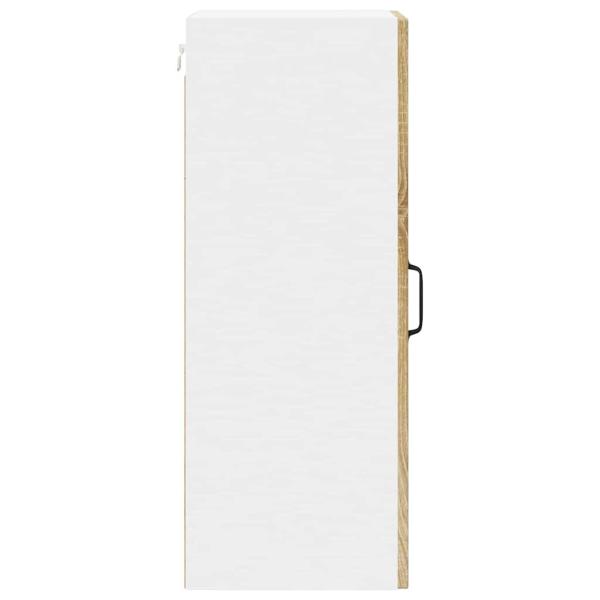 Küchenhängeschrank mit Regal 2 pcs Sonoma-Eiche 30 x 31 x 80 cm