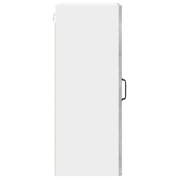 Küchenhängeschrank Beton Grau 30 x 31 x 80 cm Holzwerkstoff