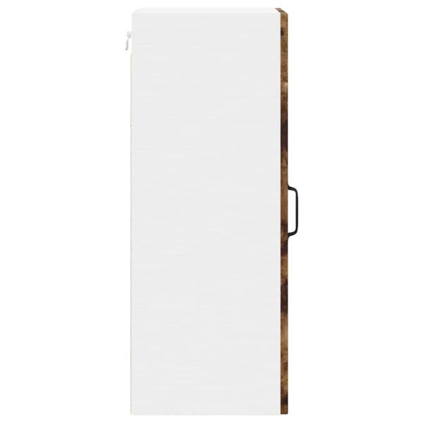 Küchenhängeschrank 2 pcs Geräucherte Eiche 30 x 31 x 80 cm