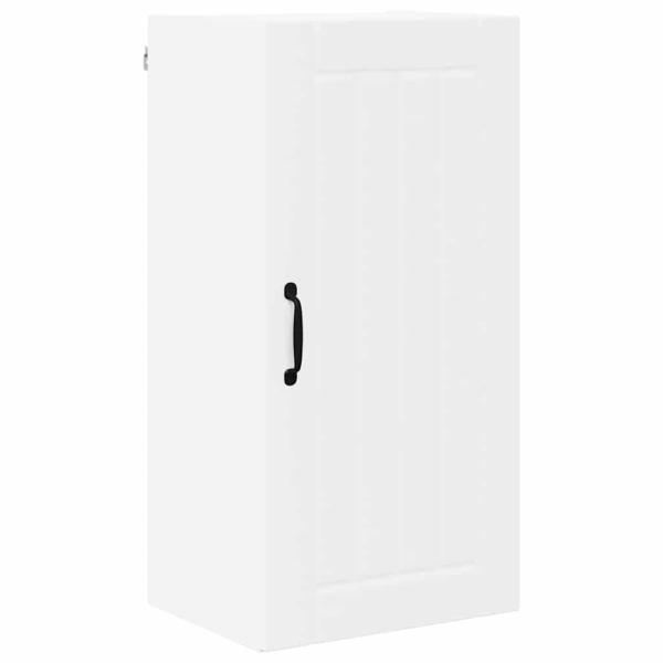 Küchenhängeschrank mit Regal Weiß 40 x 31 x 80 cm Holzwerkstoff