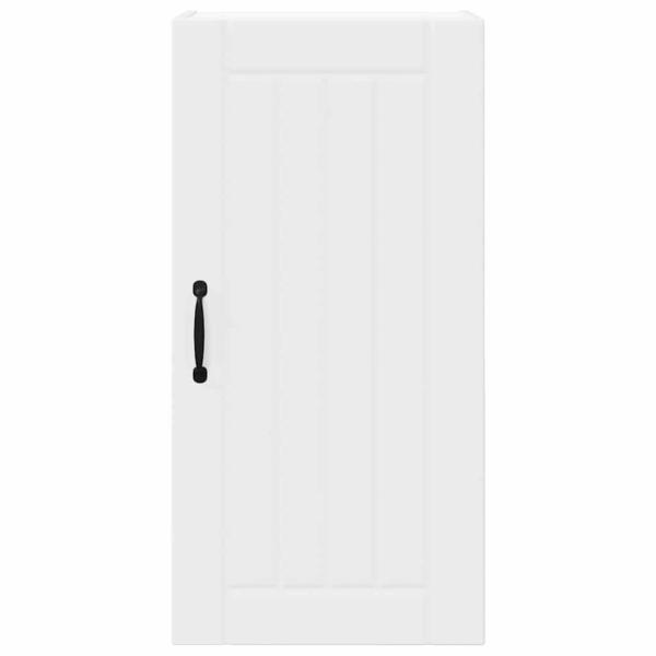 Küchenhängeschrank mit Regal Weiß 40 x 31 x 80 cm Holzwerkstoff