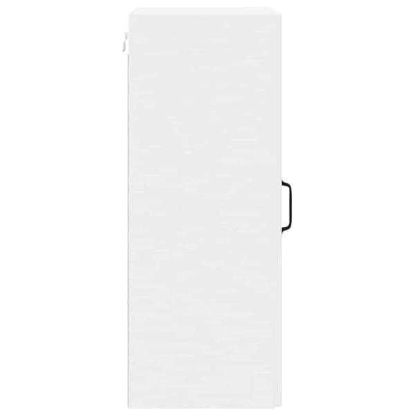 Küchenhängeschrank mit Regal Weiß 40 x 31 x 80 cm Holzwerkstoff