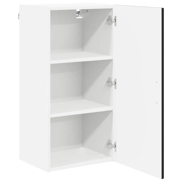 Küchenhängeschrank Schwarz 40 x 31 x 80 cm Holzwerkstoff