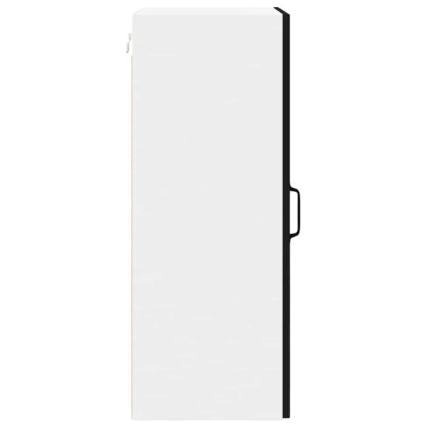 Küchenhängeschrank Schwarz 40 x 31 x 80 cm Holzwerkstoff