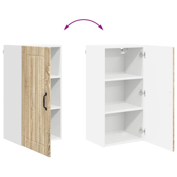 Küchenhängeschrank Sonoma-Eiche 40 x 31 x 80 cm Holzwerkstoff