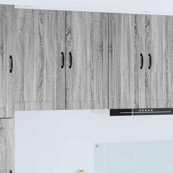 ARDEBO.de - Küchenhängeschrank Graues Sonoma 40 x 31 x 80 cm Holzwerkstoff