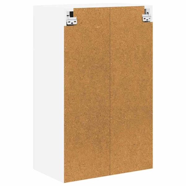 Küchenhängeschrank mit Regal Weiß 50 x 31 x 80 cm Holzwerkstoff