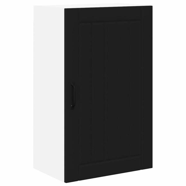 Küchenhängeschrank Schwarz 50 x 31 x 80 cm Holzwerkstoff