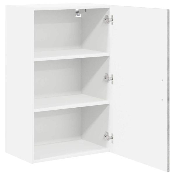 Küchenhängeschrank Beton Grau 50 x 31 x 80 cm Holzwerkstoff