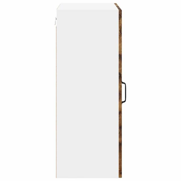 Küchenhängeschrank mit Regal Geräucherte Eiche 50 x 31 x 80 cm