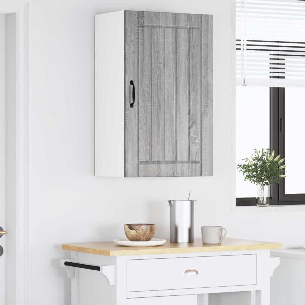 ARDEBO.de - Küchenhängeschrank Graues Sonoma 50 x 31 x 80 cm Holzwerkstoff