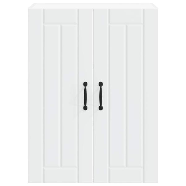 Küchenhängeschrank mit Regal Weiß 60 x 31 x 80 cm Holzwerkstoff