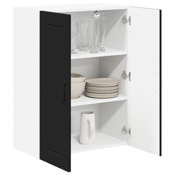 Küchenhängeschrank Schwarz 60 x 31 x 80 cm Holzwerkstoff
