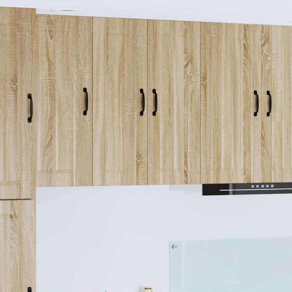 ARDEBO.de - Küchenhängeschrank Sonoma-Eiche 60 x 31 x 80 cm Holzwerkstoff