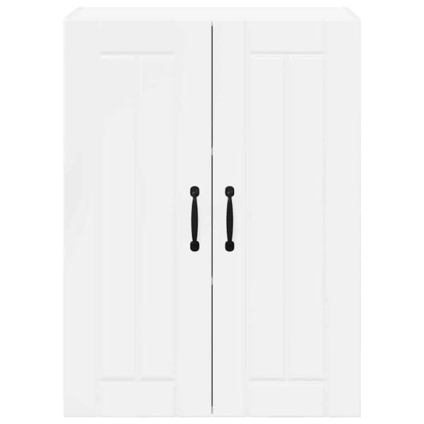 Küchenhängeschrank Hochglanz Weiß 60 x 31 x 80 cm Holzwerkstoff