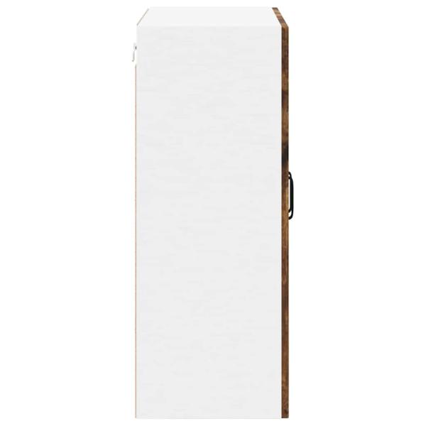 Küchenhängeschrank mit Regal Geräucherte Eiche 60 x 31 x 80 cm