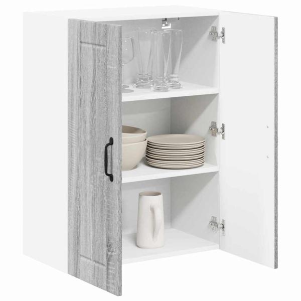 Küchenhängeschrank Graues Sonoma 60 x 31 x 80 cm Holzwerkstoff