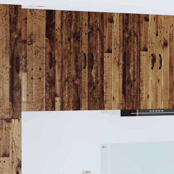 ARDEBO.de - Küchenhängeschrank Altholz 60 x 31 x 80 cm Holzwerkstoff