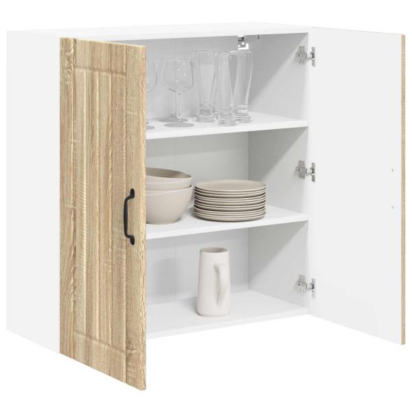 Küchenhängeschrank Sonoma-Eiche 80 x 31 x 80 cm Holzwerkstoff
