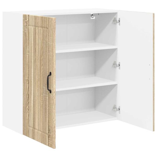 Küchenhängeschrank Sonoma-Eiche 80 x 31 x 80 cm Holzwerkstoff