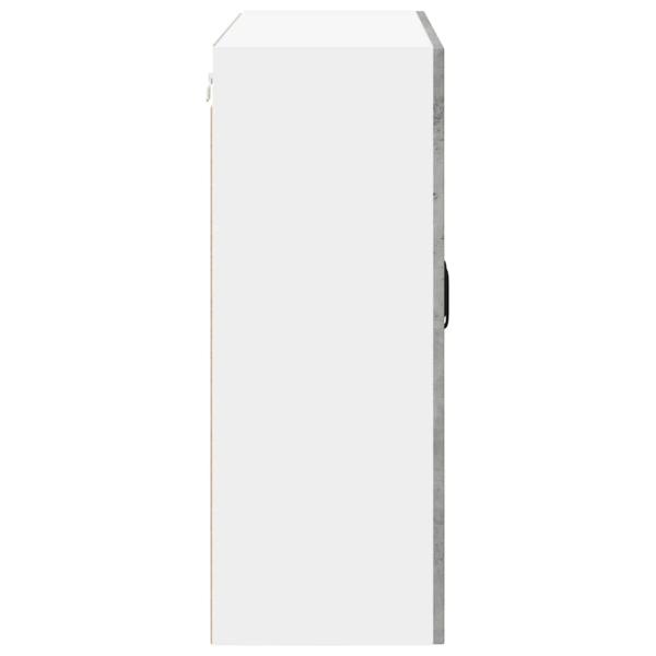 Küchenhängeschrank Beton Grau 80 x 31 x 80 cm Holzwerkstoff