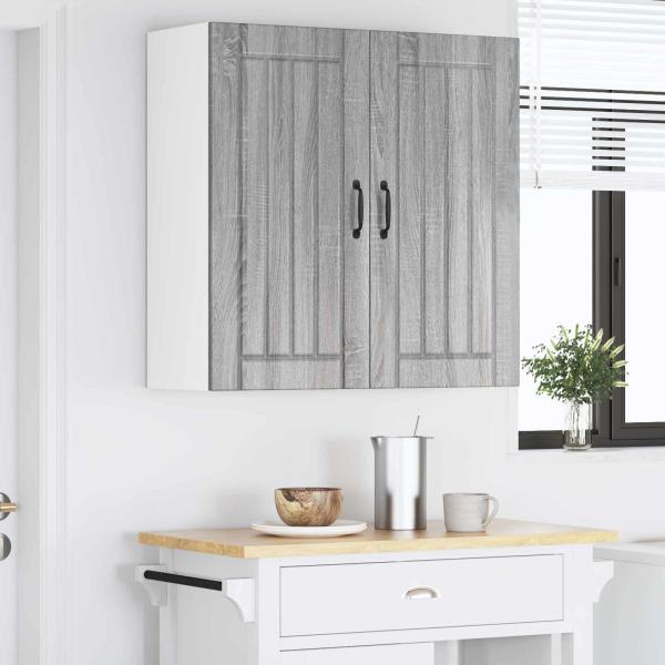 Küchenhängeschrank Graues Sonoma 80 x 31 x 80 cm Holzwerkstoff