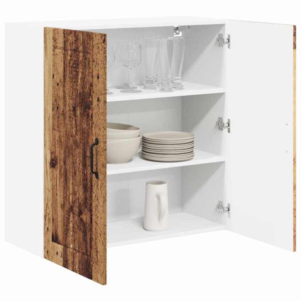 Küchenhängeschrank Altholz 80 x 31 x 80 cm Holzwerkstoff