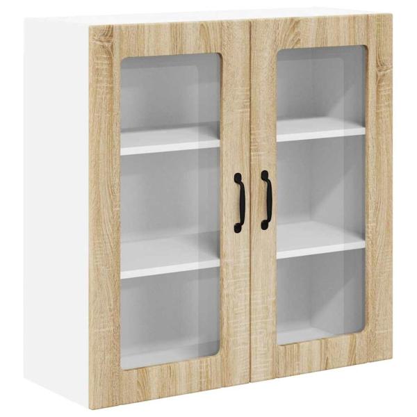 Küchenhängeschrank Sonoma-Eiche 80 x 31 x 80 cm Holzwerkstoff