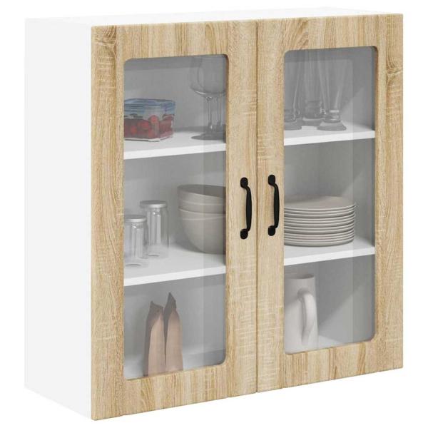Küchenhängeschrank Sonoma-Eiche 80 x 31 x 80 cm Holzwerkstoff
