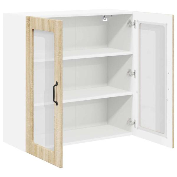 Küchenhängeschrank Sonoma-Eiche 80 x 31 x 80 cm Holzwerkstoff