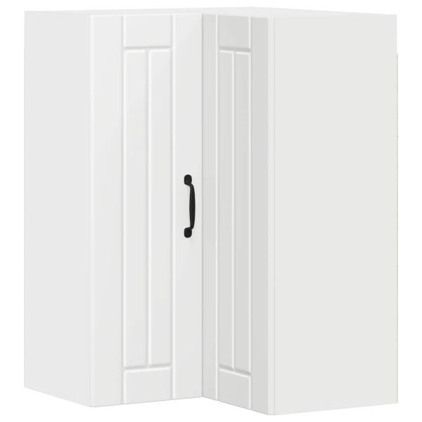 Küchenhängeschrank mit Regal Weiß 57 x 57 x 80 cm Holzwerkstoff