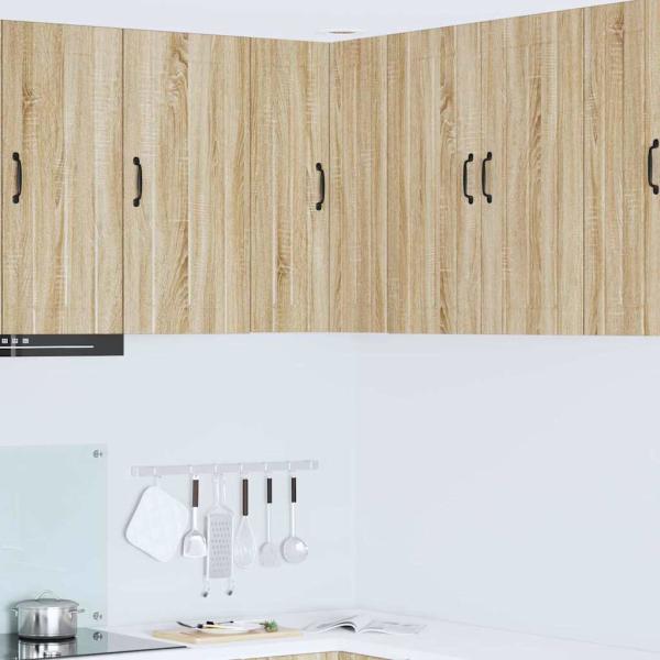 ARDEBO.de - Küchenhängeschrank Sonoma-Eiche 57 x 57 x 80 cm Holzwerkstoff