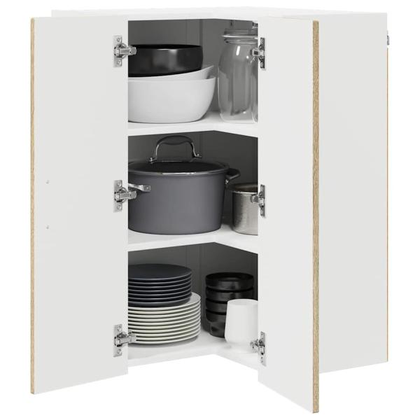 Küchenhängeschrank Sonoma-Eiche 57 x 57 x 80 cm Holzwerkstoff