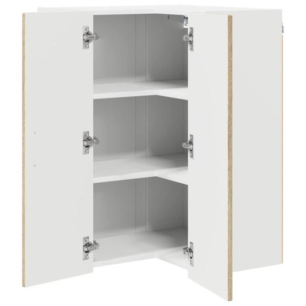 Küchenhängeschrank Sonoma-Eiche 57 x 57 x 80 cm Holzwerkstoff